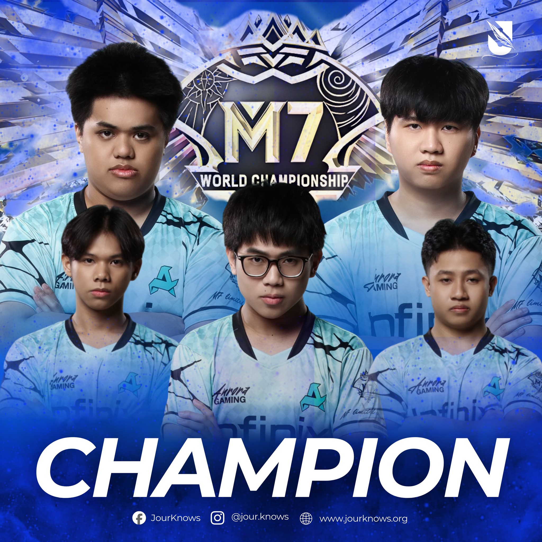 Aurora Gaming PH Delivers Clean sweep, Captures M7 World Title